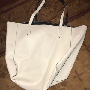 white bag